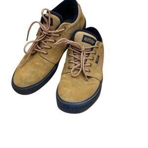 Etnies Barge LS Camel Brown Skate Shoes Men’s Size 7.5